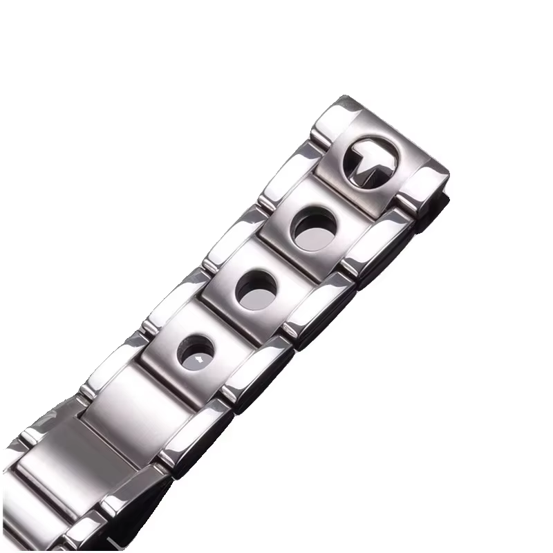 Bracelet de montre en acier inoxydable massif pour Tissot T91