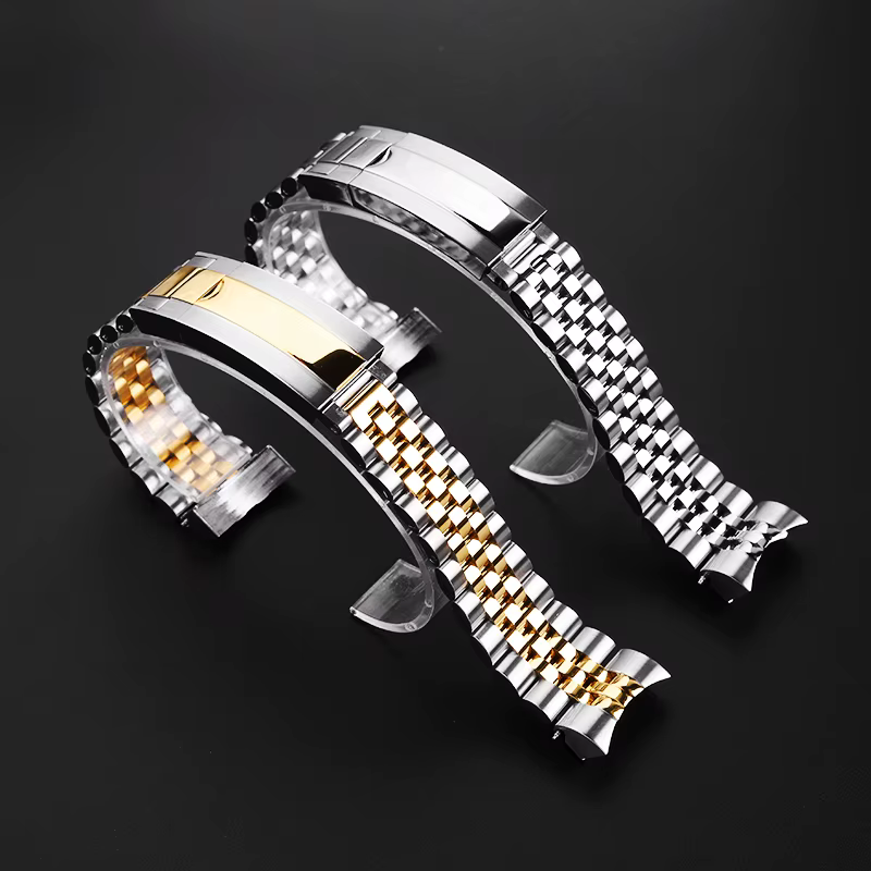Bracelet de montre Jubilee en acier inoxydable
