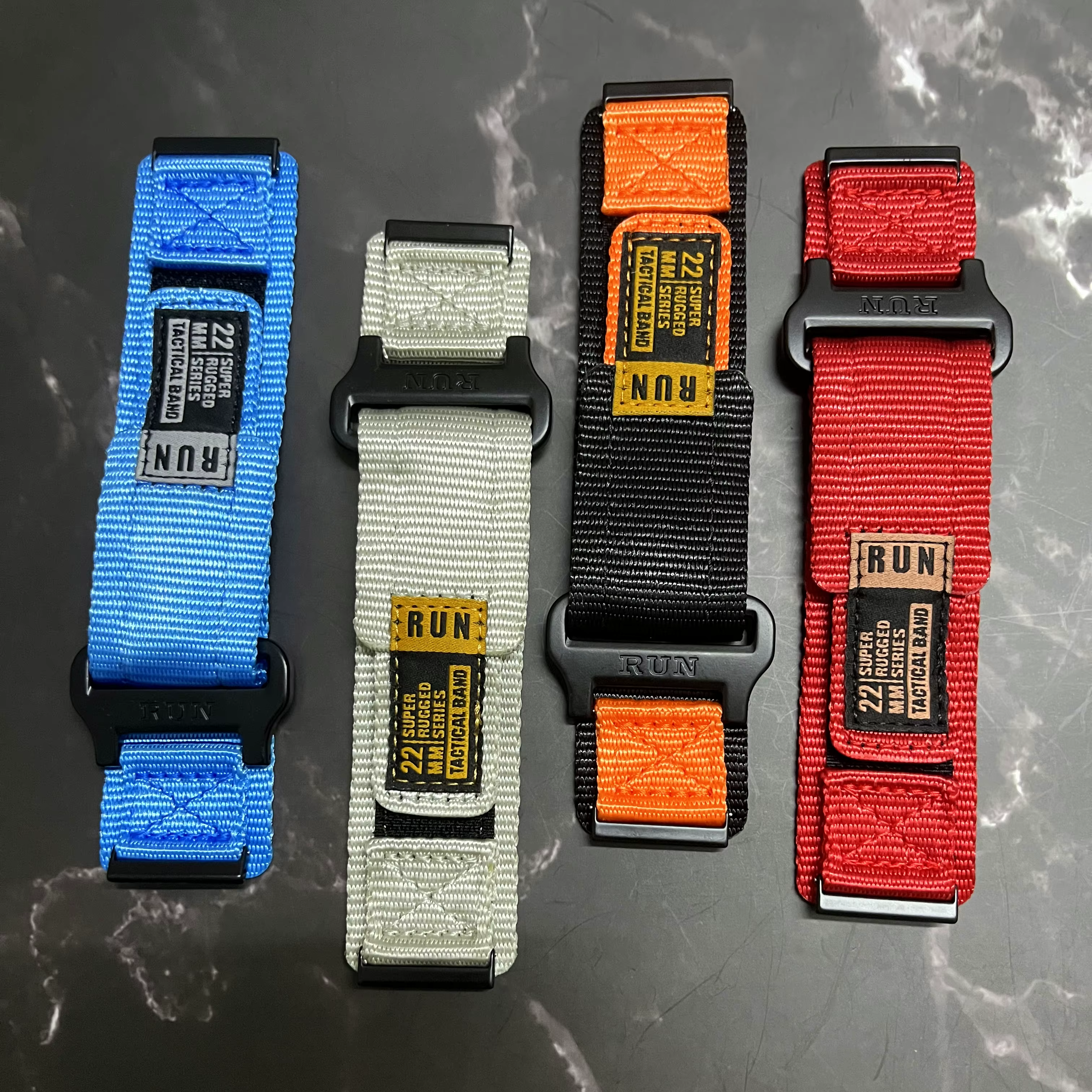 Suunto 24mm Bracelet à boucle en Nylon pour Suunto7/9/9baro/Spartan Sport