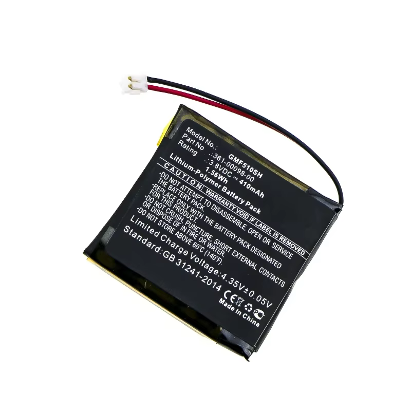 Nouveau 361-00098-00 3.8V 410mAh batterie de remplacement pour montre intelligente pour Garmin Fenix 5