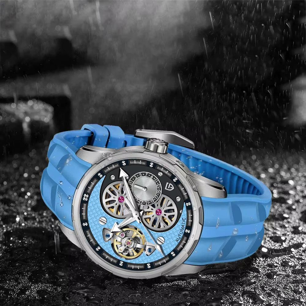 2025 nouveau YS022 PAGANI DESIGN Tourbillon montre-bracelet automatique 100M montre mécanique étanche 44mm hommes montres Relogio Masculino