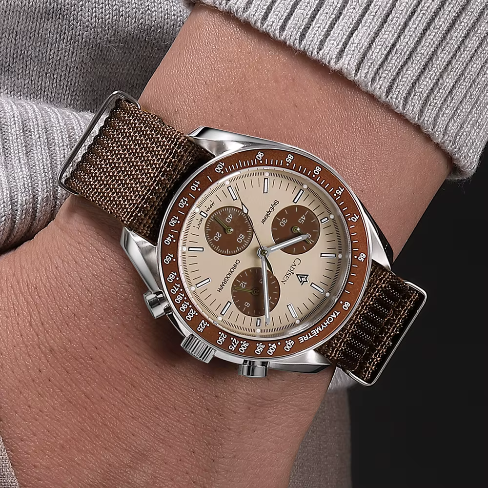 CADISEN 2026 nouvelles montres pour hommes montre-bracelet à Quartz de luxe