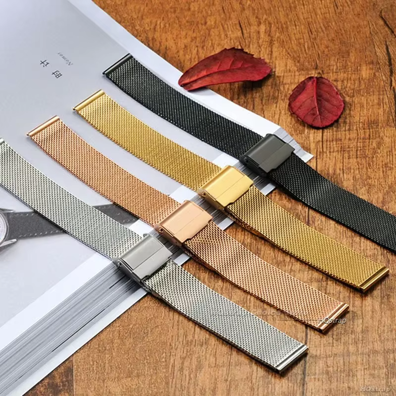 Bracelet de montre en maille milanaise pour Rolex