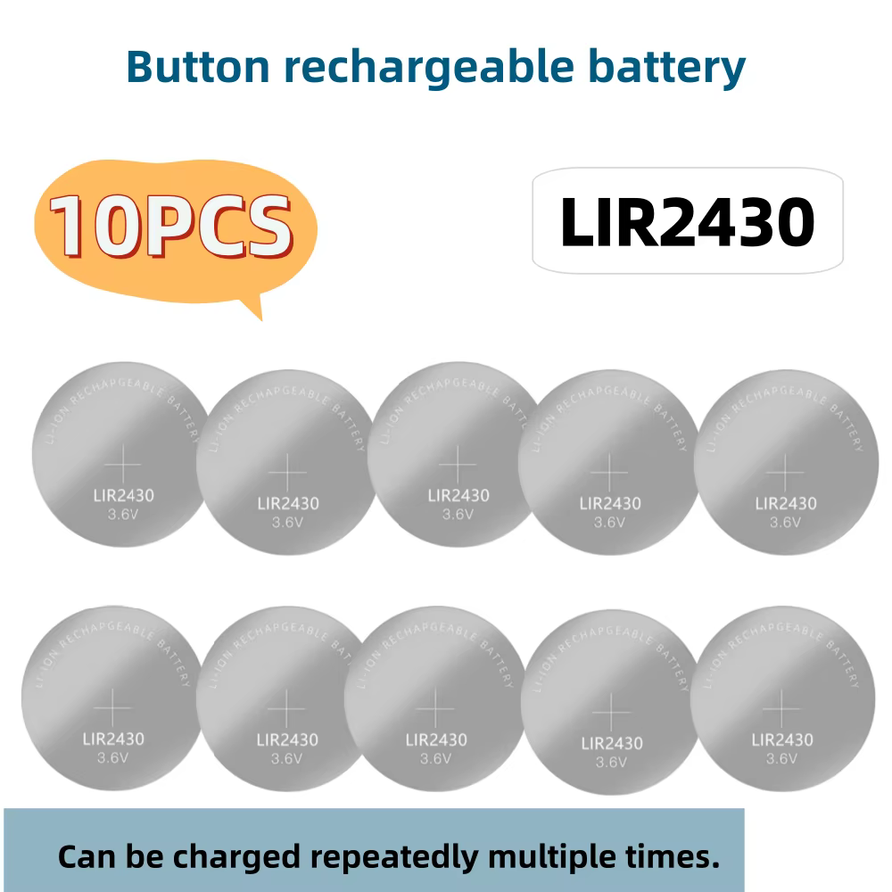 Batterie Rechargeable LIR2430 LIR2450
