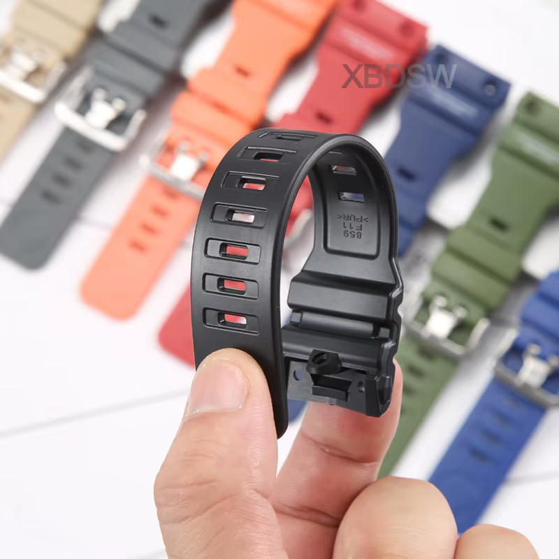 Bracelet de montre pour g-shock GN1000 GN-1000, en résine, Sport, étanche