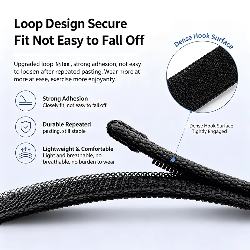 Bracelet de montre tressé en nylon sport pour Google Fitbit Air Loop