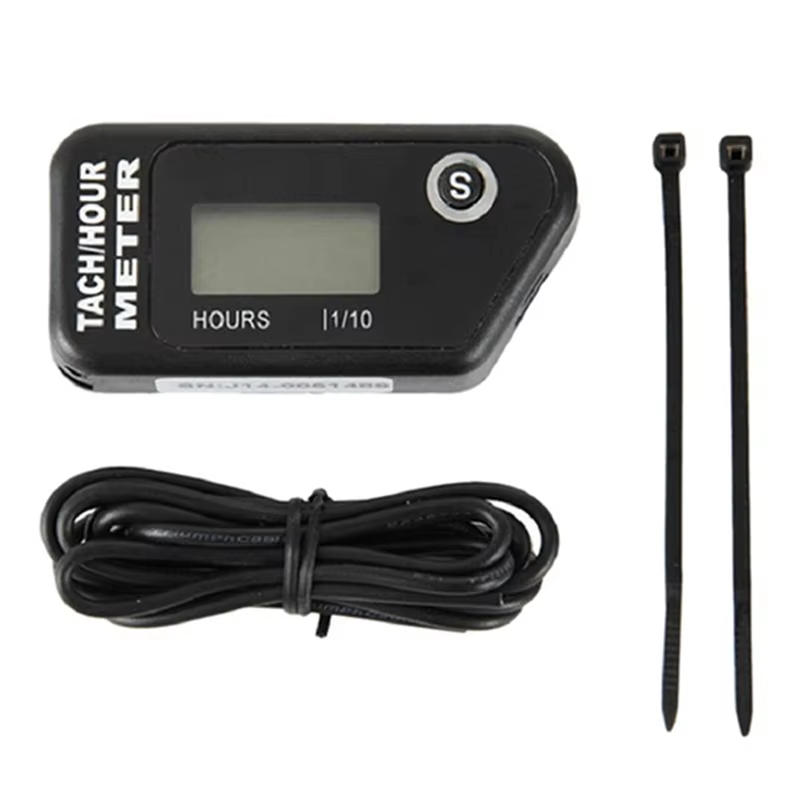 Compteur horaire de vitesse de moto inductif LCD