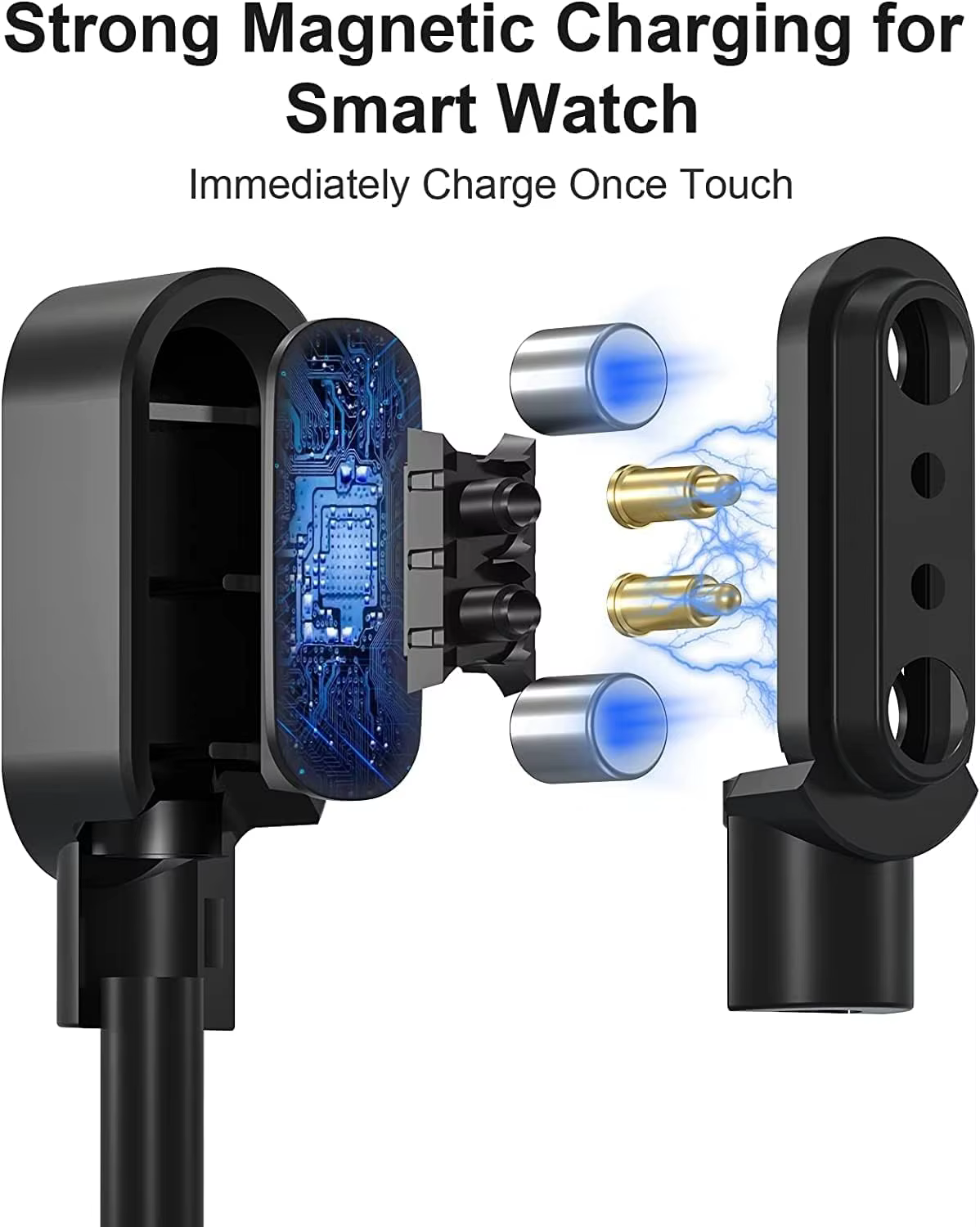 Câble de chargeur USB pour montre intelligente Mibro GS Pro Active Mibro A2 A3 T1 T2 C2 C3 C4 Mibro Lite 2 3 Pro