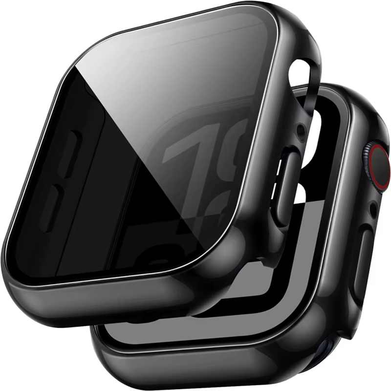 Verre + coque pour Apple Watch