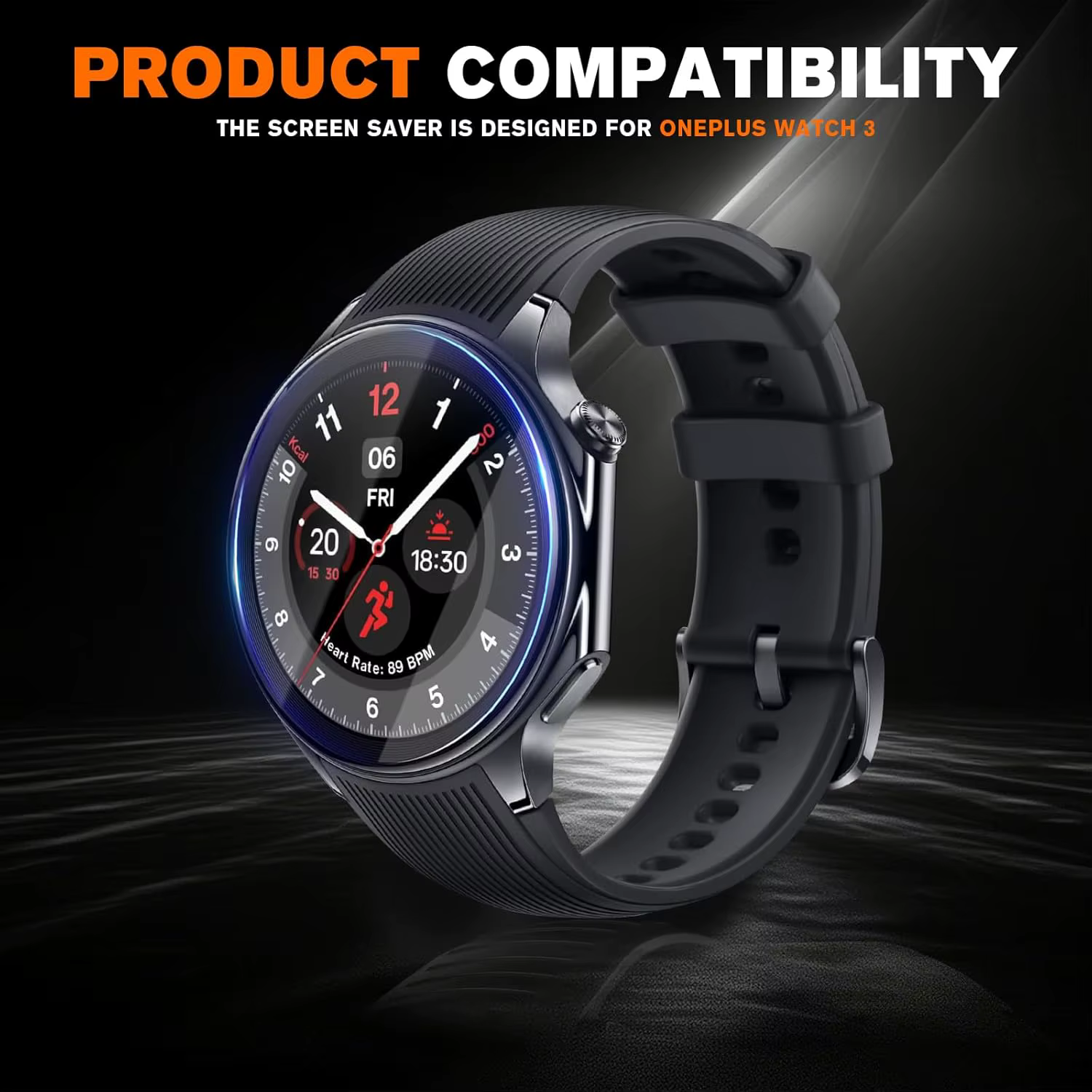 Protecteur d'écran pour OnePlus Watch 3