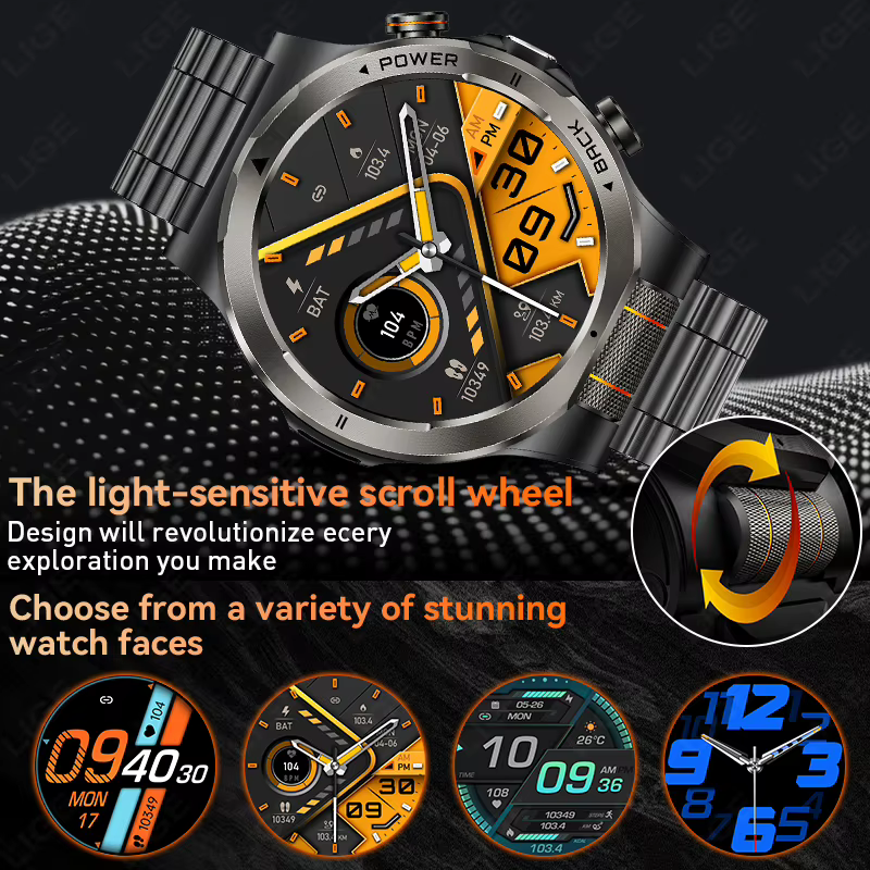 Montre connectée d'extérieur étanche 3ATM