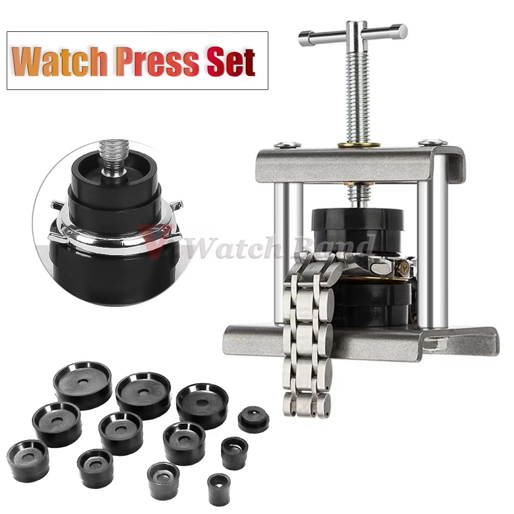 Ensemble de presse de montre professionnelle 12 pièces/18 pièces/ensemble