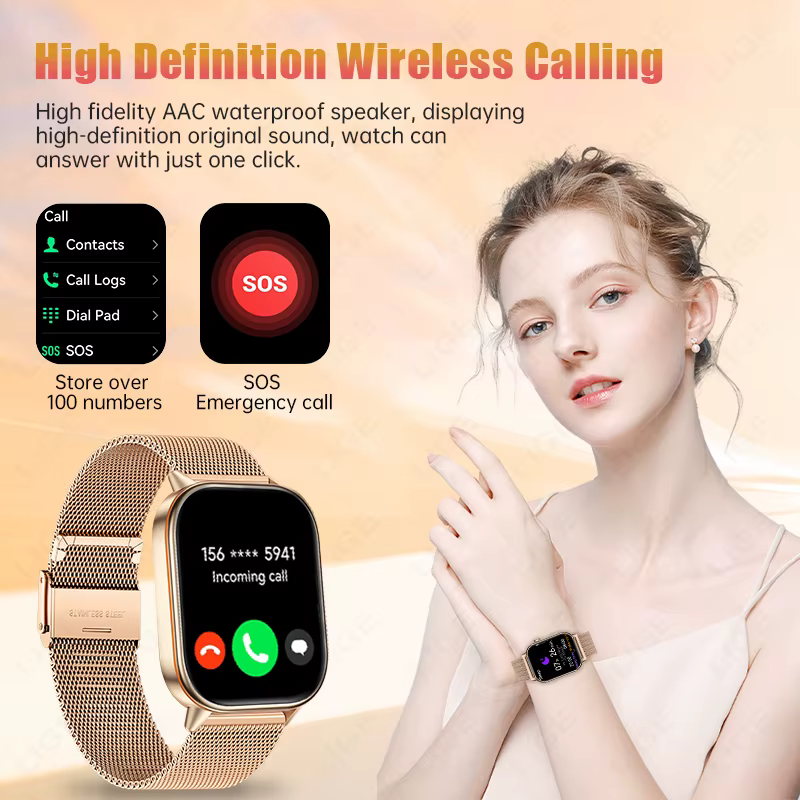 Montre connectée GPS LIGE 2026 pour femmes