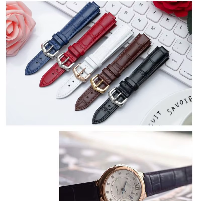 Bracelet de montre en cuir pour femmes