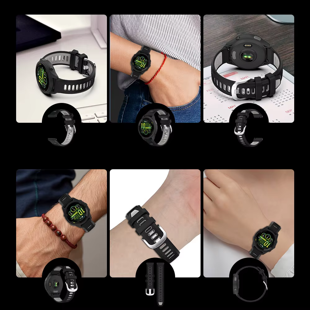 Étui de protection + bracelet pour Garmin Forerunner 165
