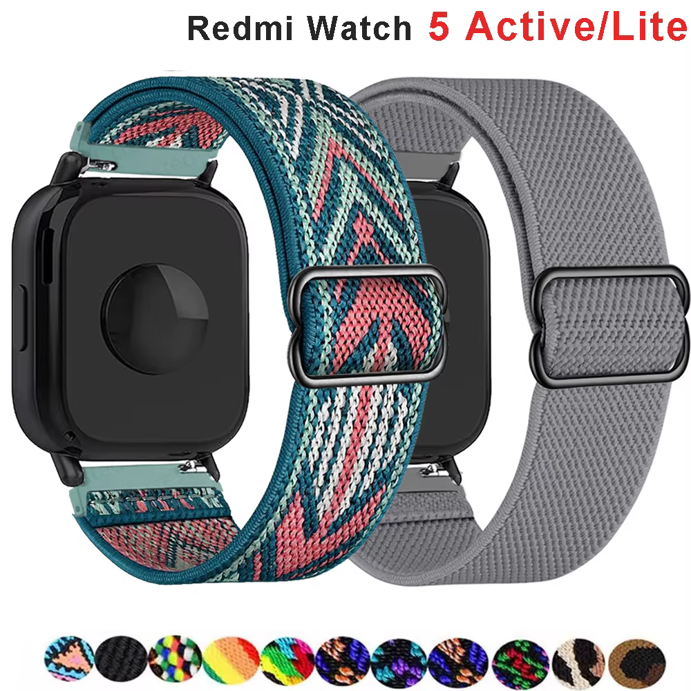 Bracelet en Nylon pour montre intelligente Redmi 5 active/5 lite