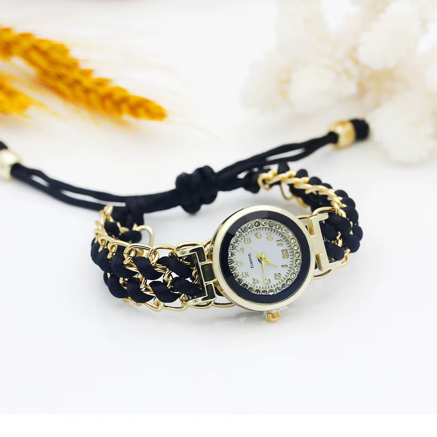 Montre habillée en or pour femmes