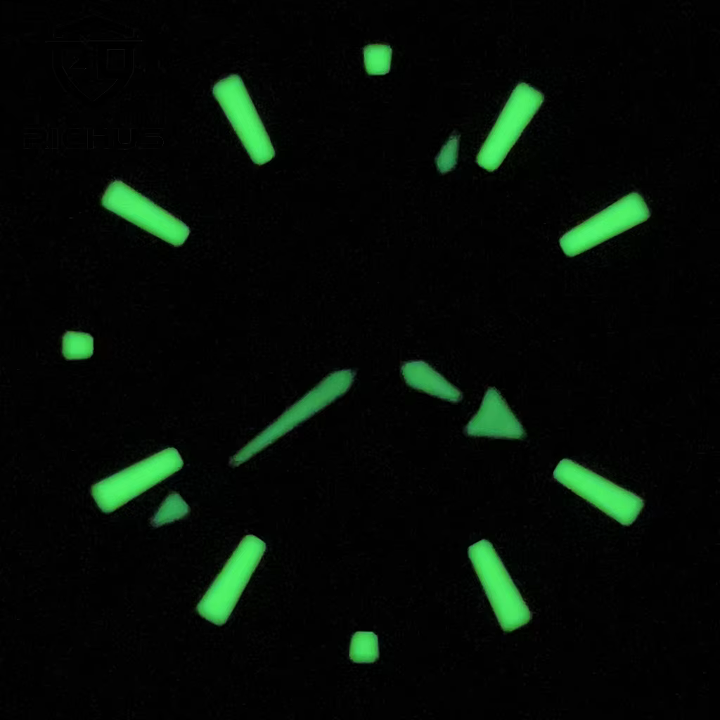 RICHUS – cadran de montre bleu 28.5mm