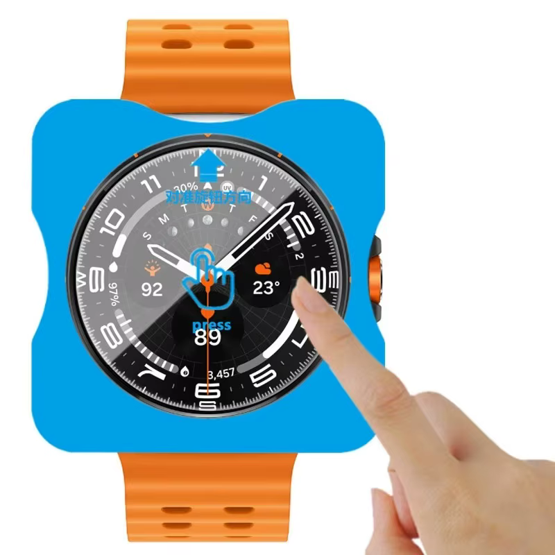 Verre trempé pour Samsung Galaxy Watch 47mm 40mm 44mm 45 46 43 42mm