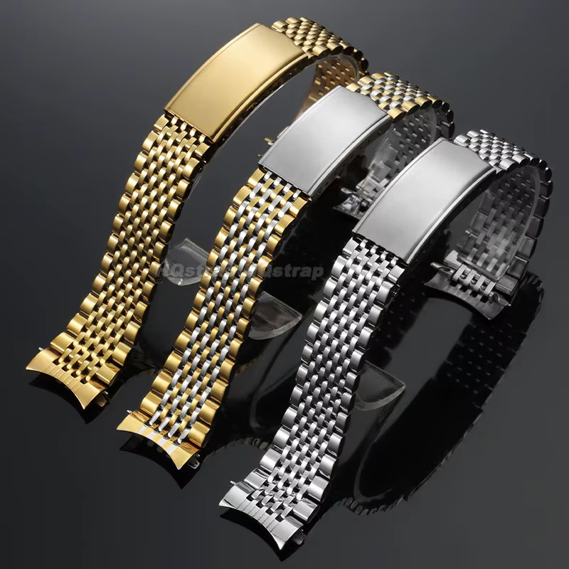 Bracelet de montre Jubilee en acier inoxydable de qualité supérieure