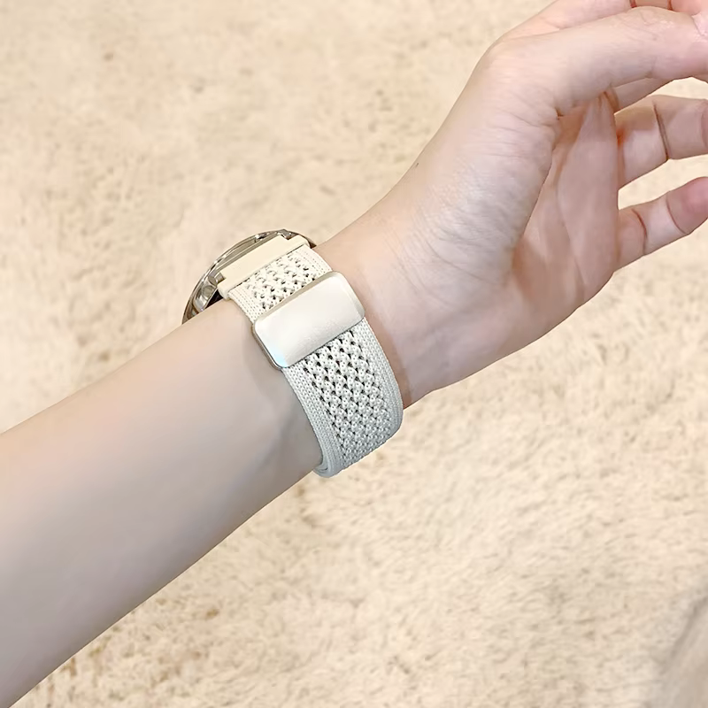 Bracelet en tissu nylon respirant pour Amazfit Bip Max/6/Balance Ultra/2/3/Active 3 Max