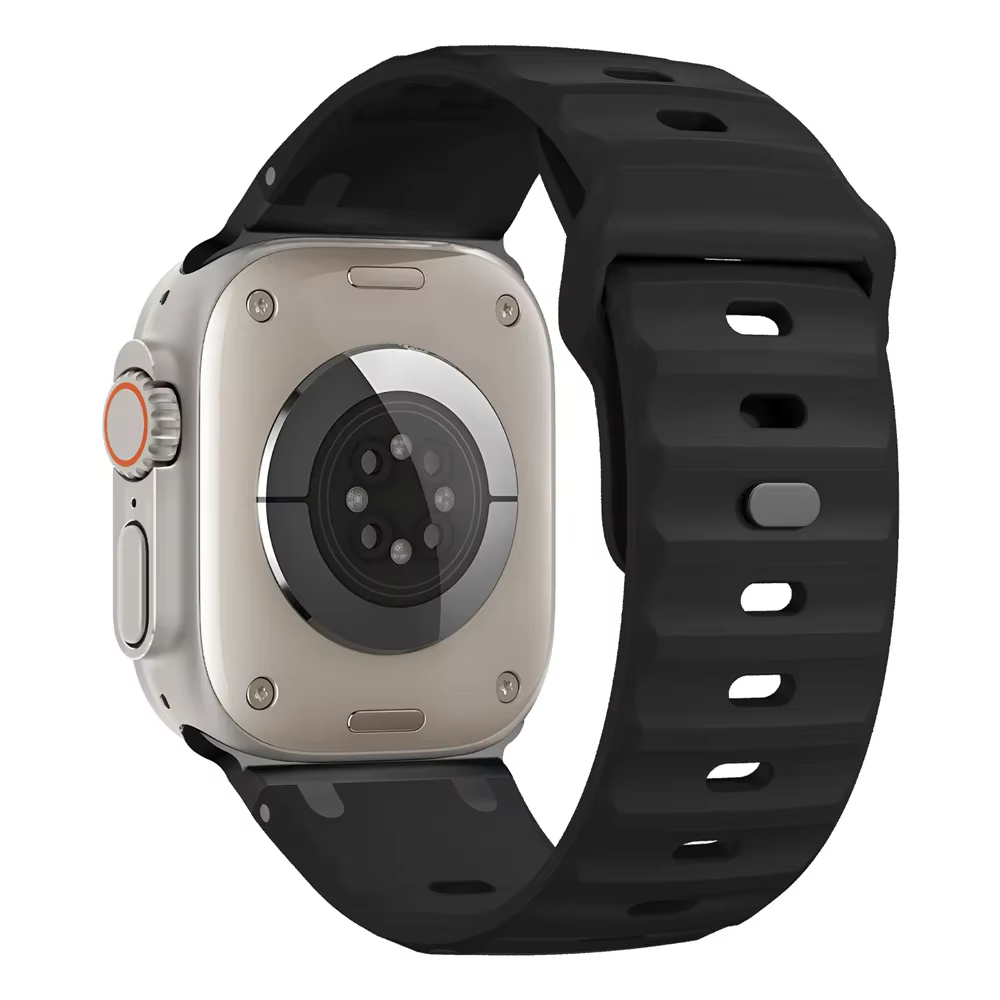 Bracelet en silicone sport pour Apple Watch Ultra 3 49 mm