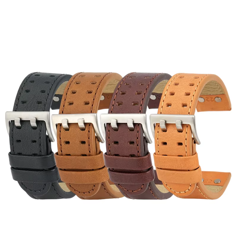 22mm hommes bracelet de montre pour Hamilton kaki