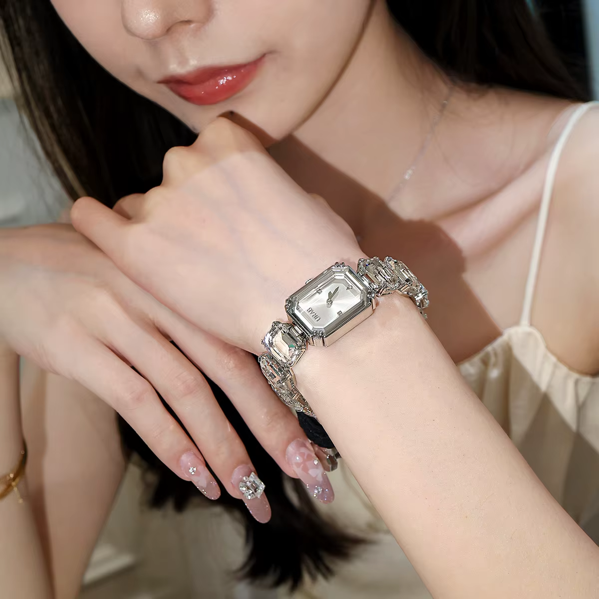 URAB Square Sugar montre pour femme mode lumière luxe Niche montre pour femme