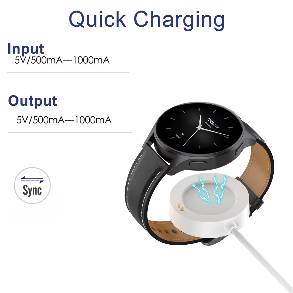 Chargeur USB magnétique pour montre connectée Xiaomi Watch S4