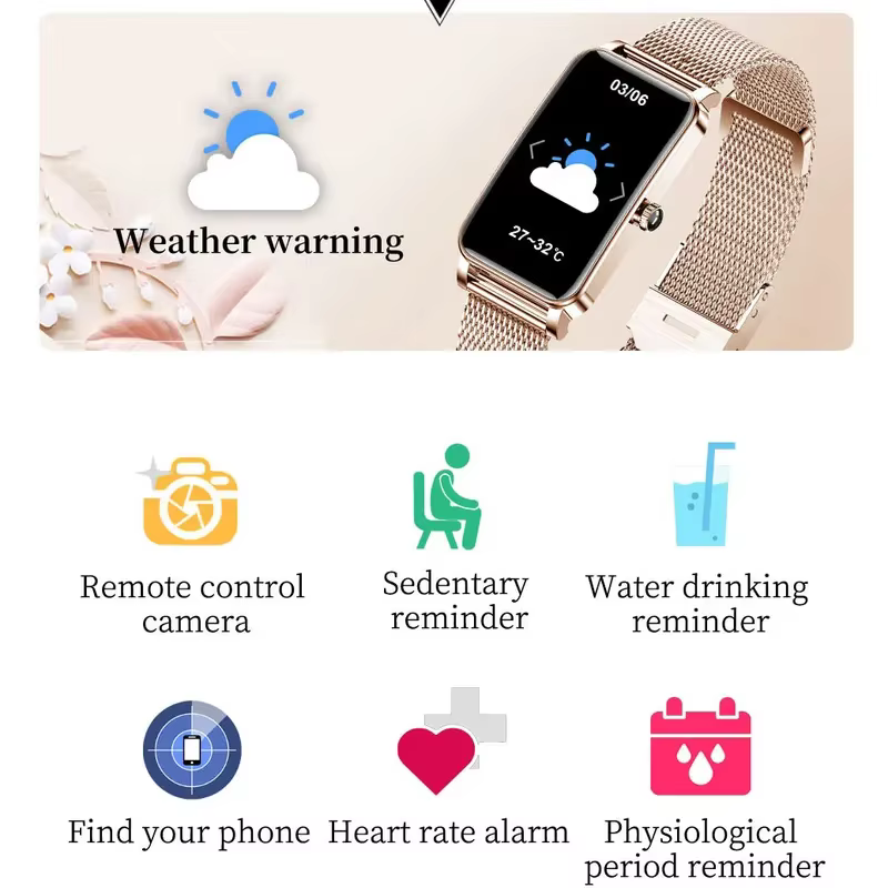 Montres intelligentes de luxe pour femmes
