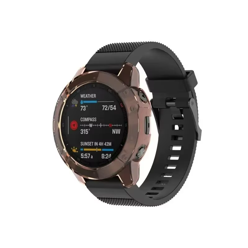 Étui de protection pour Garmin Fenix 7 7S 7X Pro Solar 6 6S 6X Pro