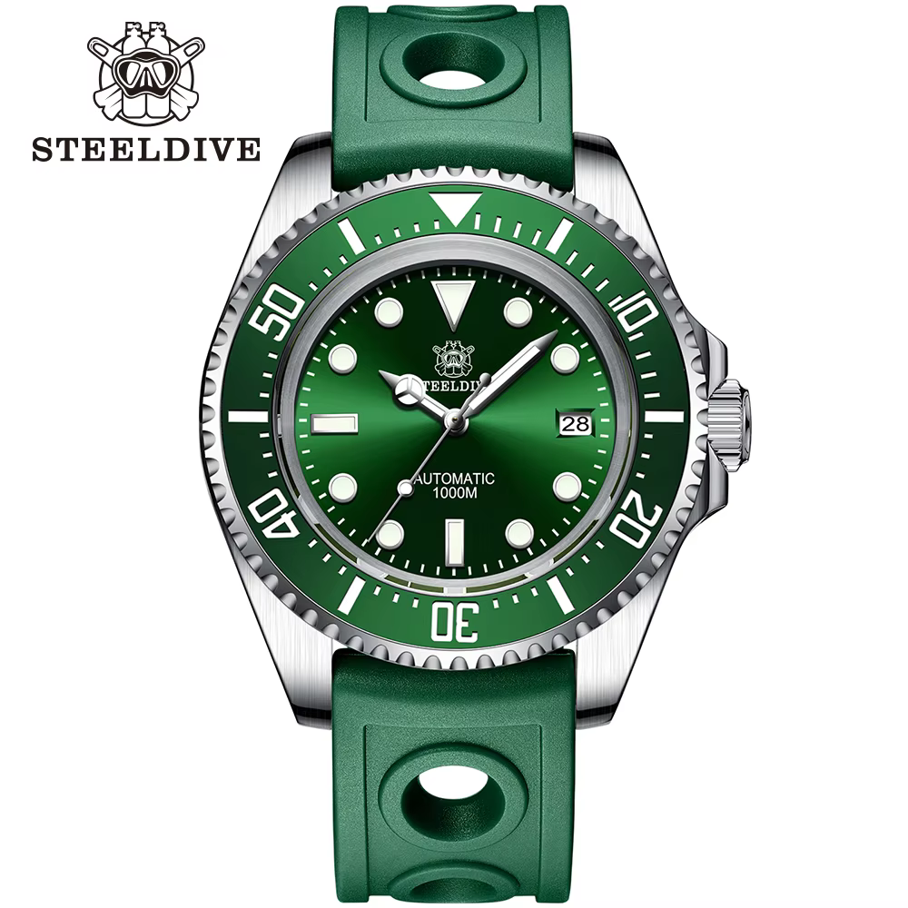 STEELDIVE 1000M étanche 45.4MM grande montre fantôme d'eau pour hommes Super BGW9