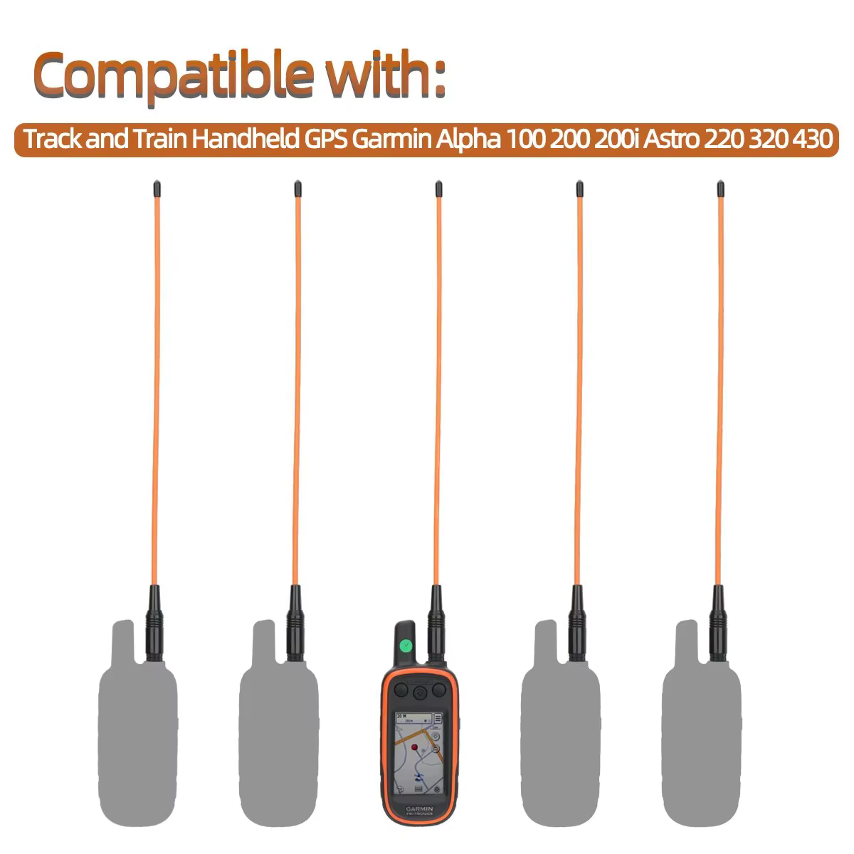 Antenne GPS 771 SMA-mâle Garmin GPS Alpha 38CM