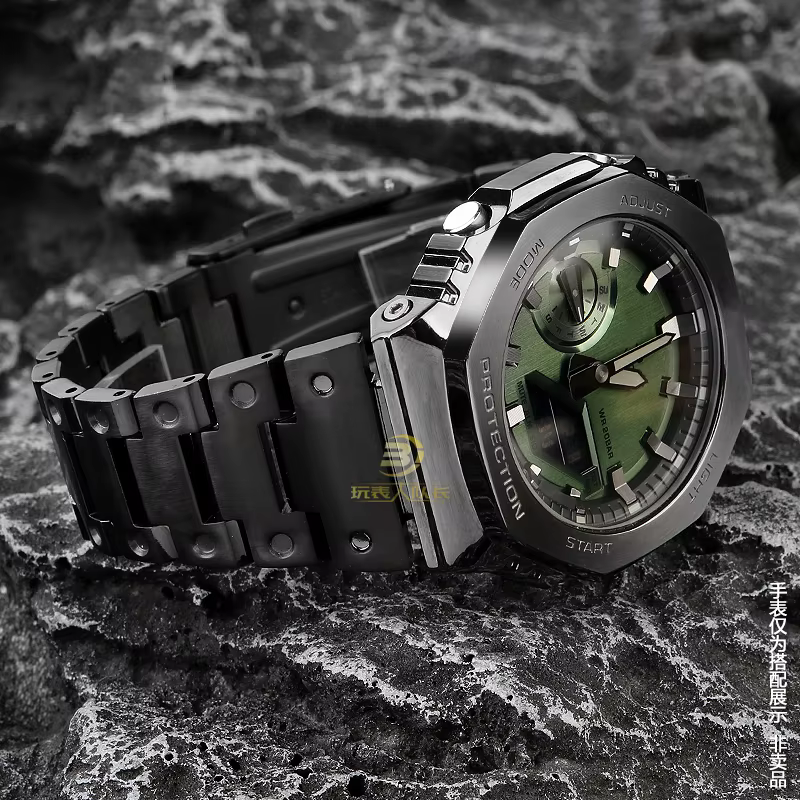 Bracelet de montre en acier inoxydable GBM-2100/GM2100/GA 2100