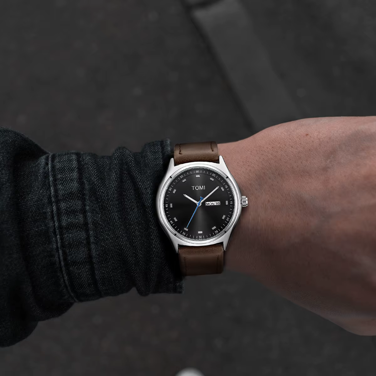 TOMI montre pour hommes minimaliste affaires décontracté