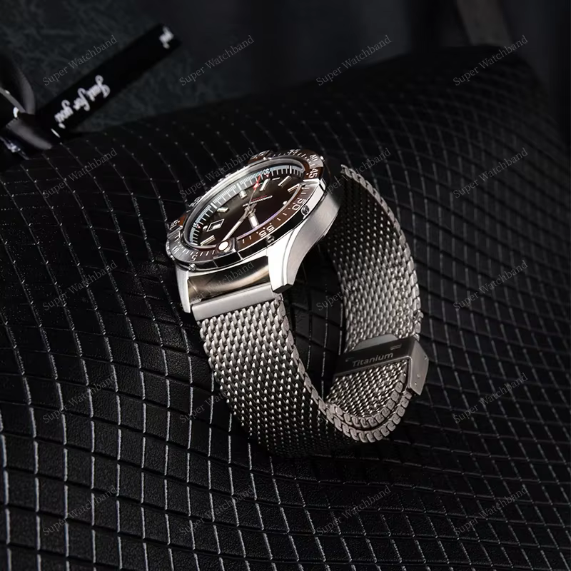 Bracelet de montre en acier titane ultraléger