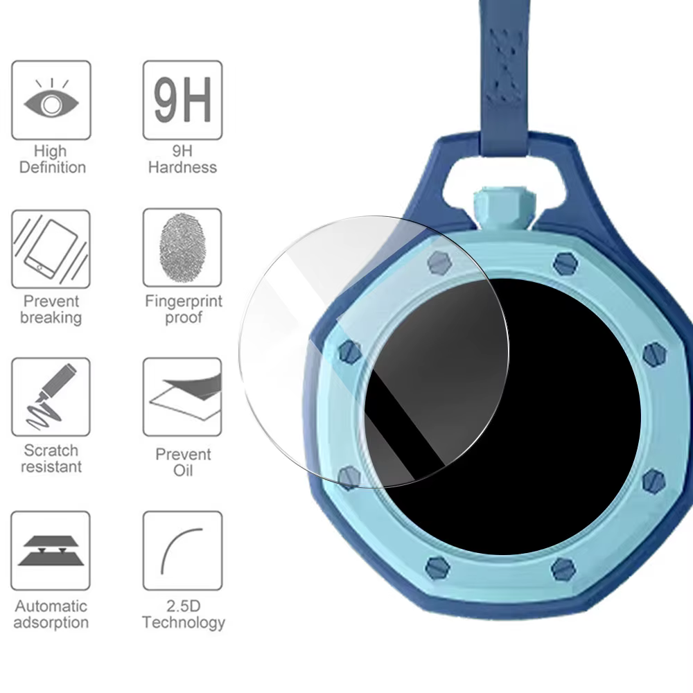 Protecteur d'écran en verre trempé 9H pour Swatch AP Royal Pop