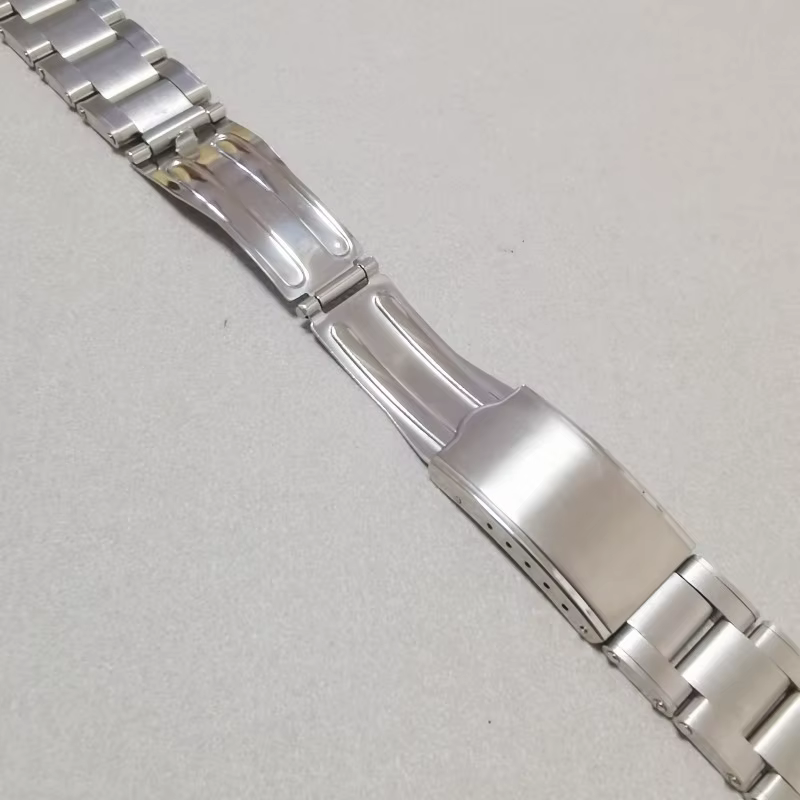 Bracelet de montre à rivets huîtres en acier inoxydable 316L