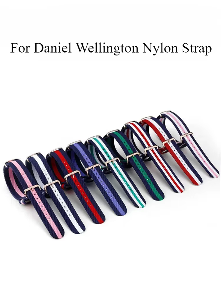 Bracelets de montre en nylon respirant pour hommes et femmes