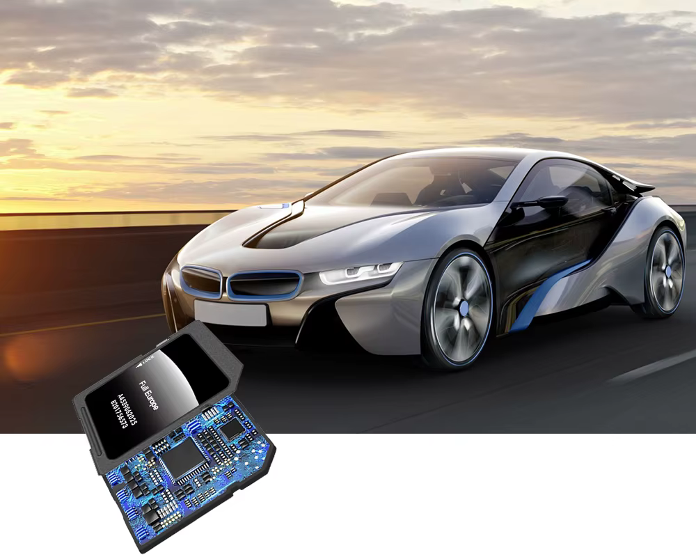 Couverture de la carte SD GPS adaptée pour Smart Forfour, W453, à partir de 2014, Europe, Grèce, Pays-Bas, Norvège, Allemagne