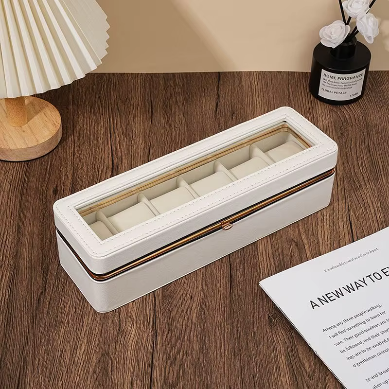Mallette de rangement pour montre à carreaux