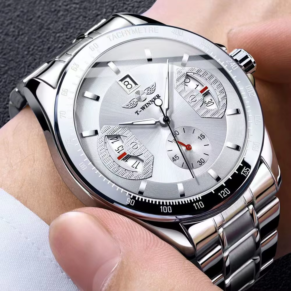 Nouvelle montre mécanique automatique pour homme