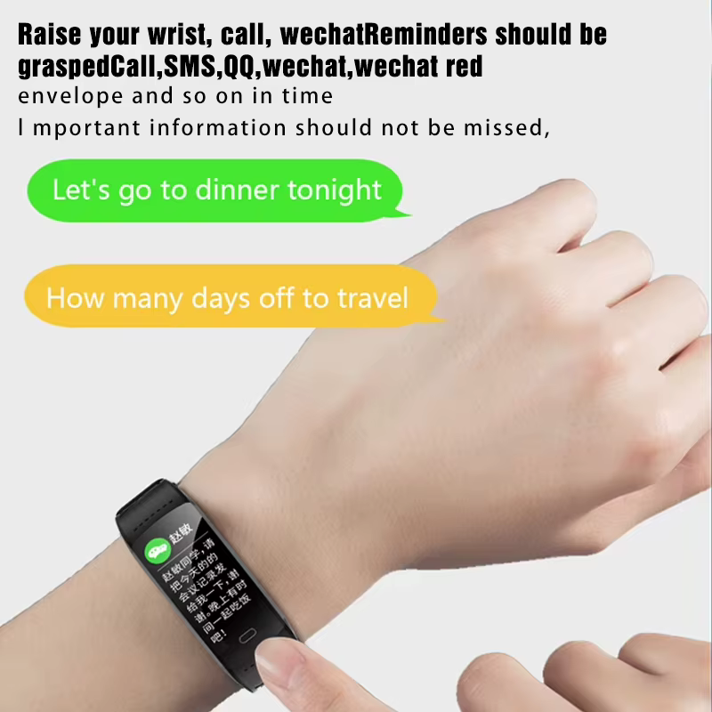 Nouveau bracelet intelligent LIGE connecté au smartphone