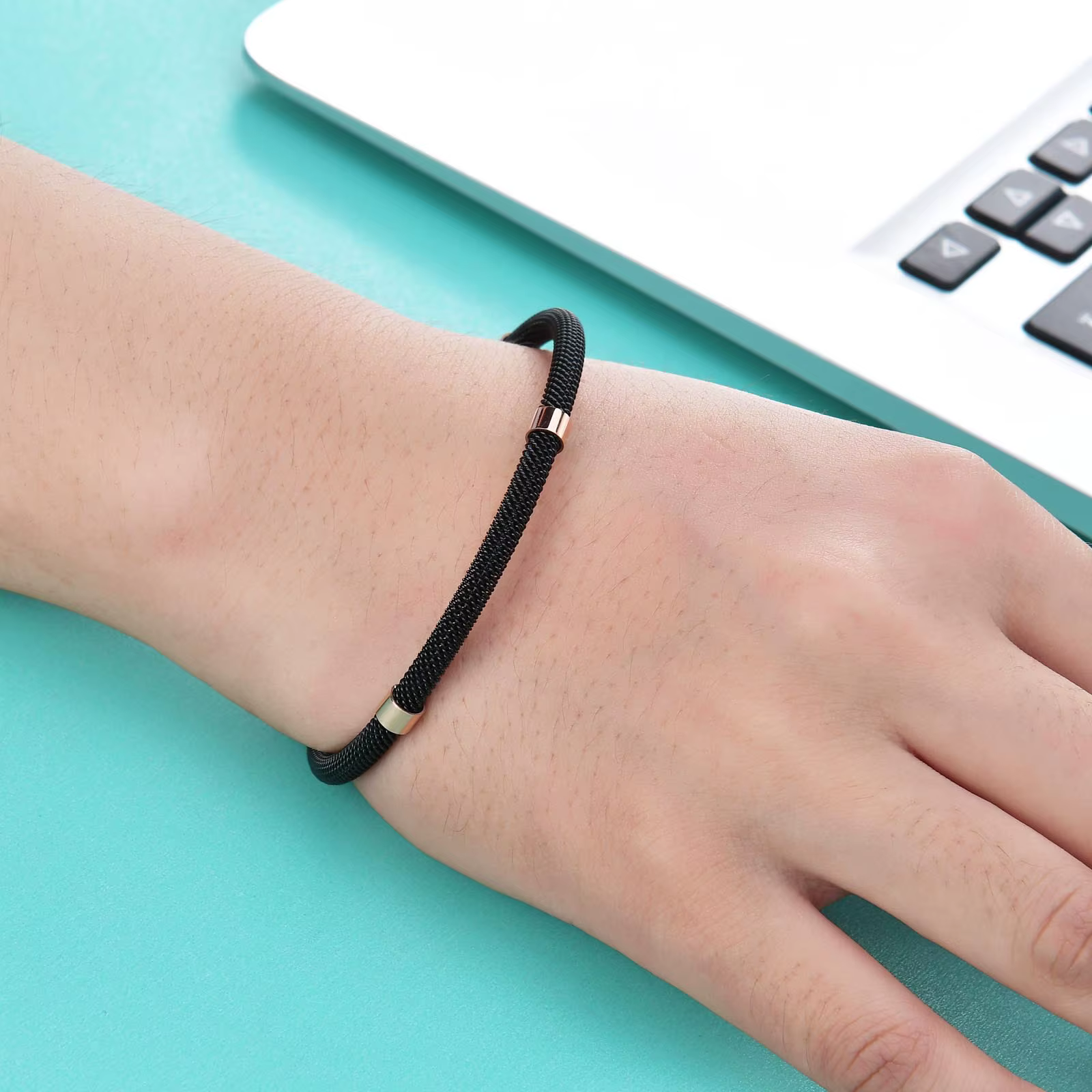 VQYSKO fil tressé Bracelet câble
