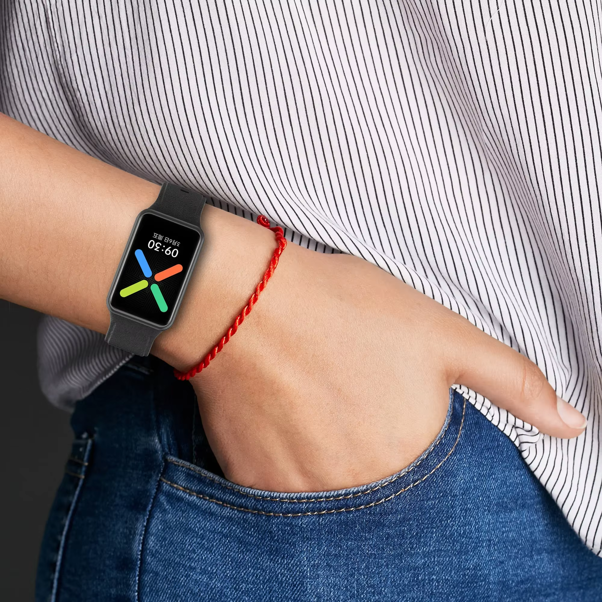 Bracelet de montre en Silicone Original pour montre connectée OPPO