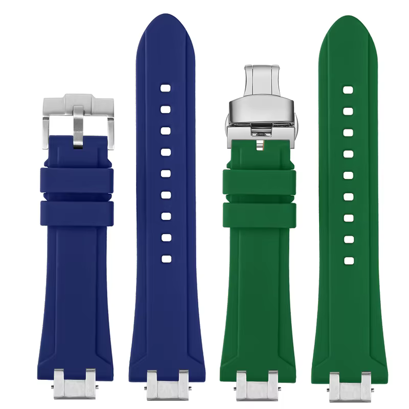 Bracelet de montre en silicone à dégagement rapide