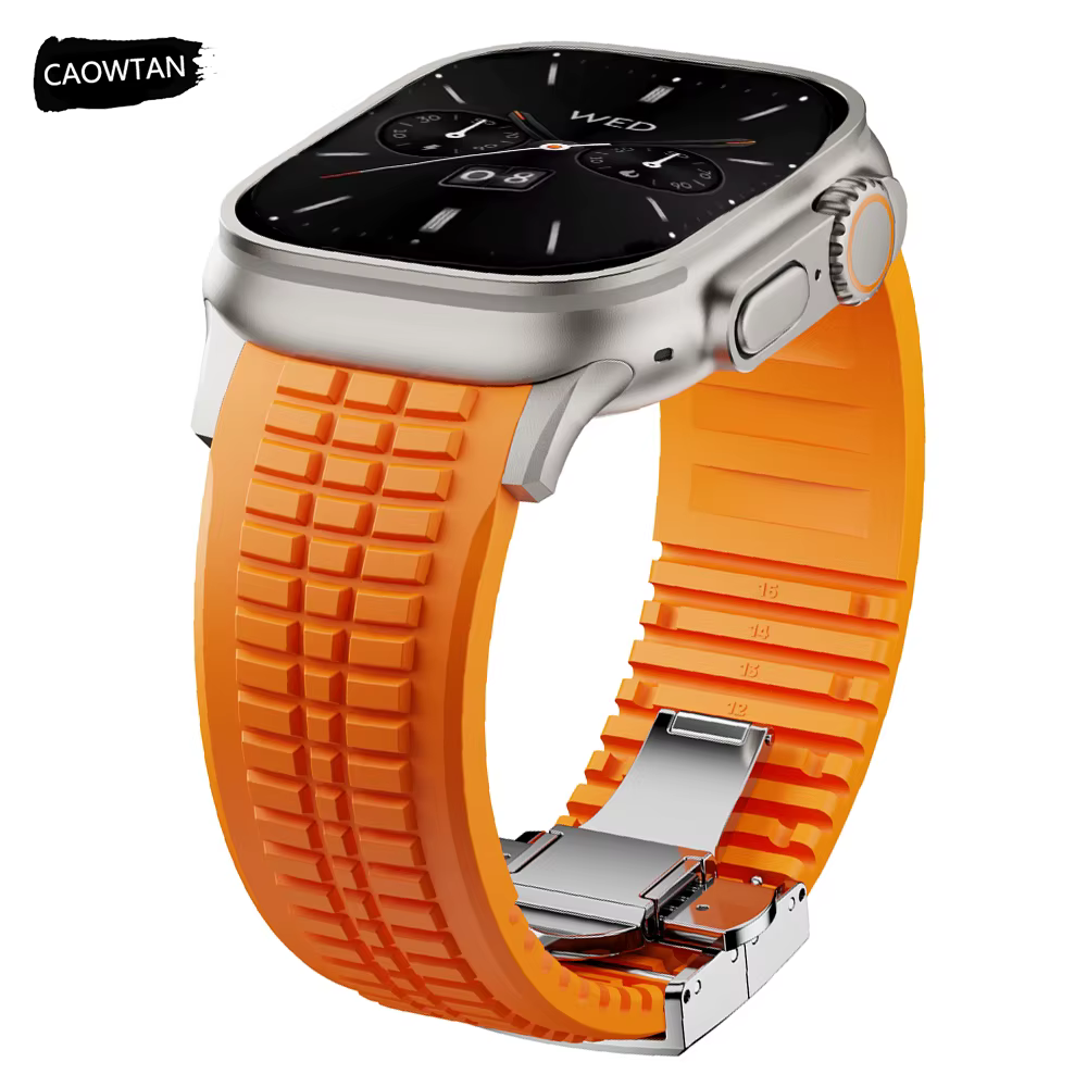 Bracelet de sport en Silicone pour Apple Watch Ultra 2