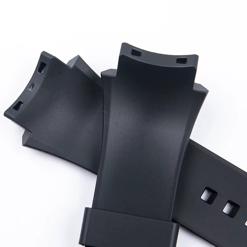 Bracelet de montre en caoutchouc pour Gucci YA137/YA137107A