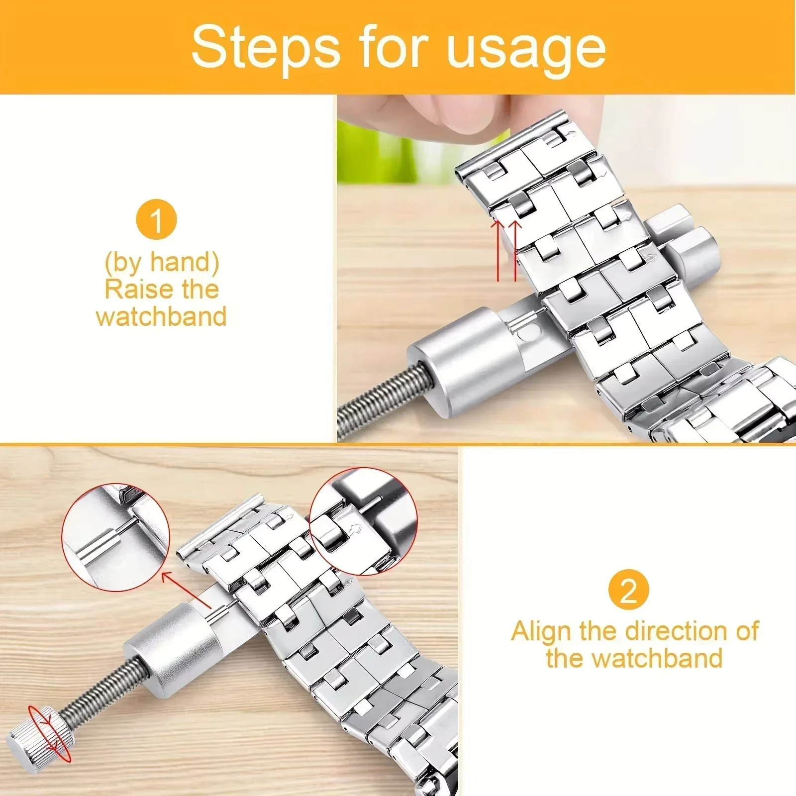Ensemble d'outils de réparation de montre