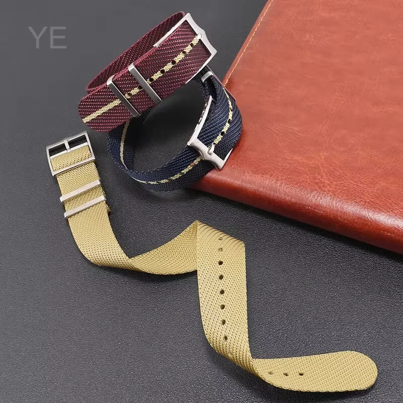 Bracelet de montre en Nylon pour Tudor Blue Bay